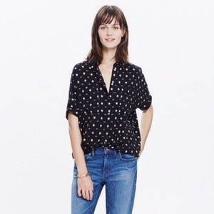 Madwell Women's Courier Shirt Orsa Print Size XXS